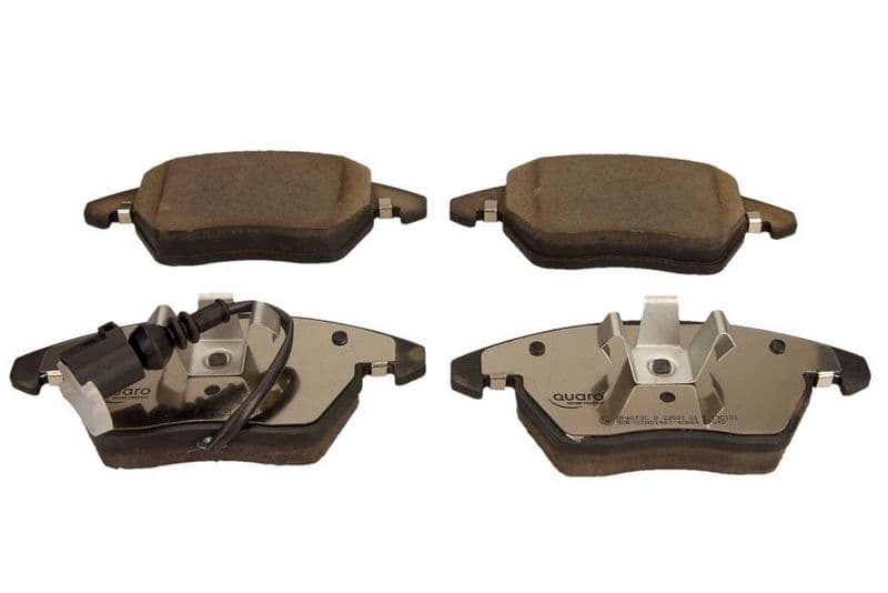 set placute frana,frana disc QUARO SILVER CERAMIC QP4073C