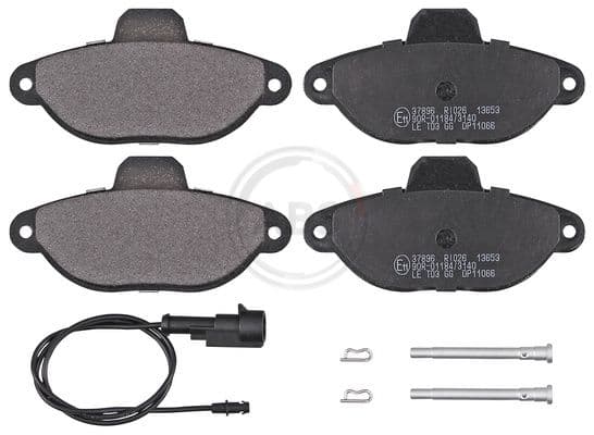 set placute frana,frana disc ABS 37896