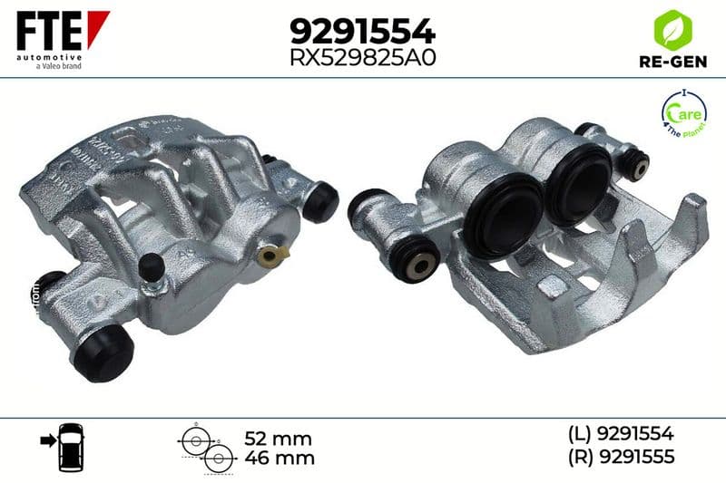Etrier frana FTE 9291554