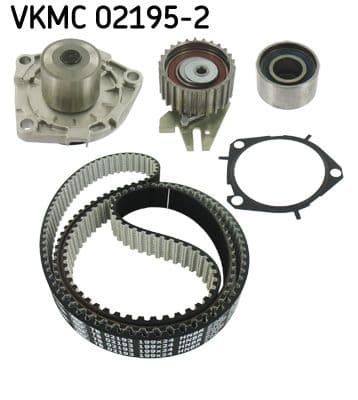 Set pompa apa + curea dintata SKF VKMC 02195-2