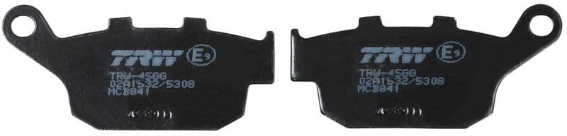 set placute frana,frana disc TRW Organic Allround MCB841