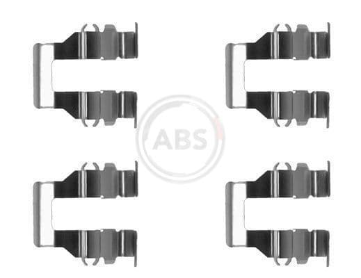 Set accesorii, placute frana ABS 1199Q