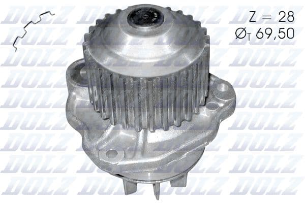 Pompă de apă, răcire motor DOLZ C135