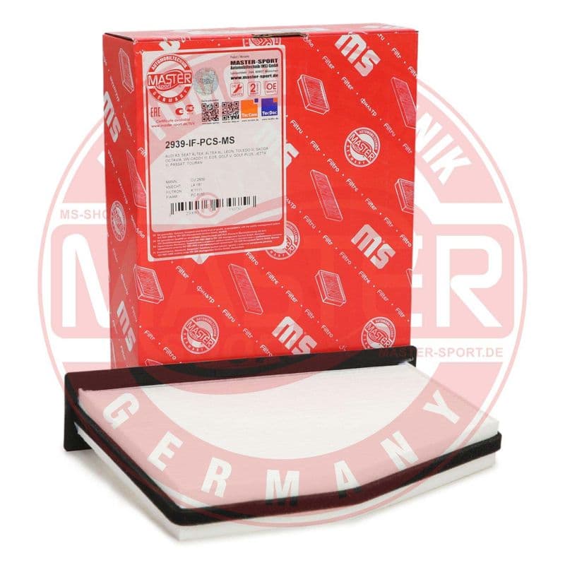 Filtru, aer habitaclu MASTER-SPORT GERMANY 2939-IF-PCS-MS