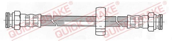 Furtun frana QUICK BRAKE 22.104