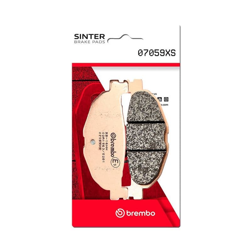set placute frana,frana disc BREMBO PRIME - Sinter - XS 07059XS