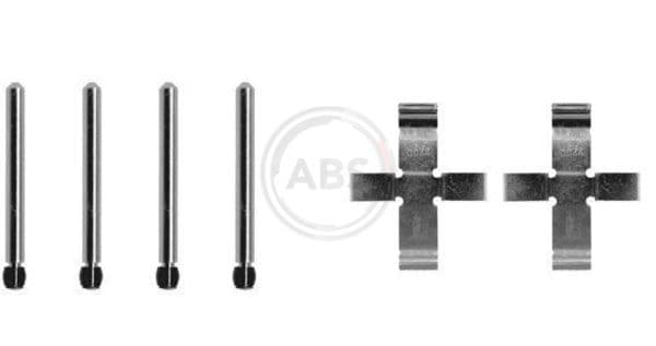 Set accesorii, placute frana ABS 0905Q