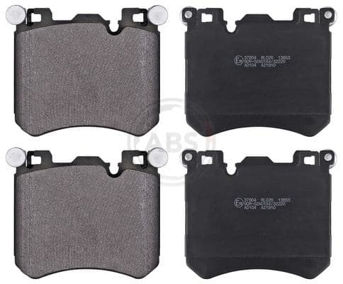 set placute frana,frana disc ABS 37804