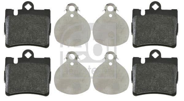 set placute frana,frana disc FEBI BILSTEIN 16438