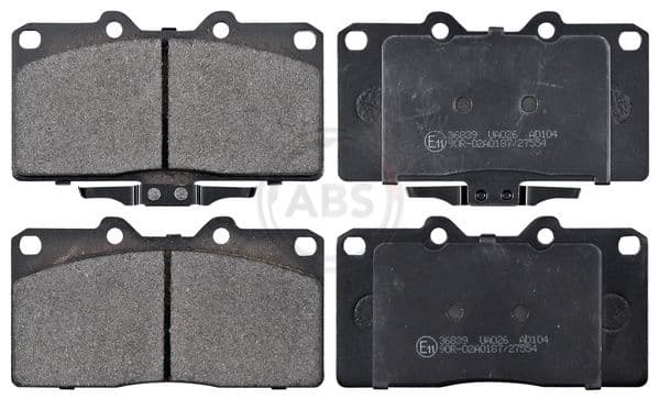 set placute frana,frana disc ABS 36839