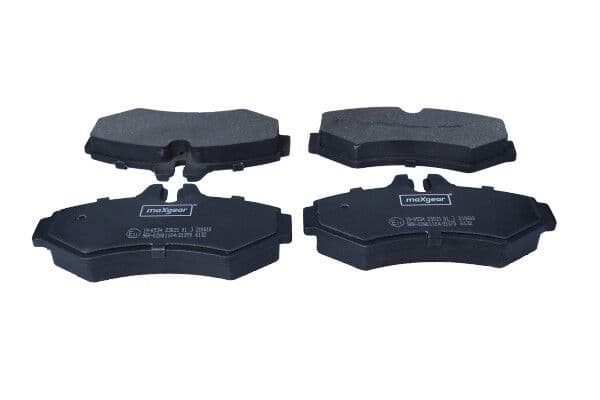 set placute frana,frana disc MAXGEAR 19-0534