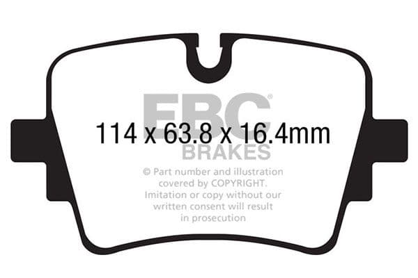 set placute frana,frana disc EBC Brakes DP42192R