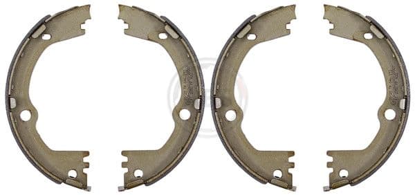 Set saboti frana, frana de mana ABS 9363