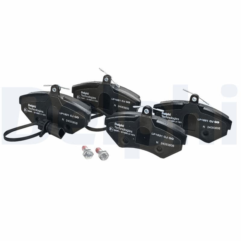 set placute frana,frana disc DELPHI LP1631