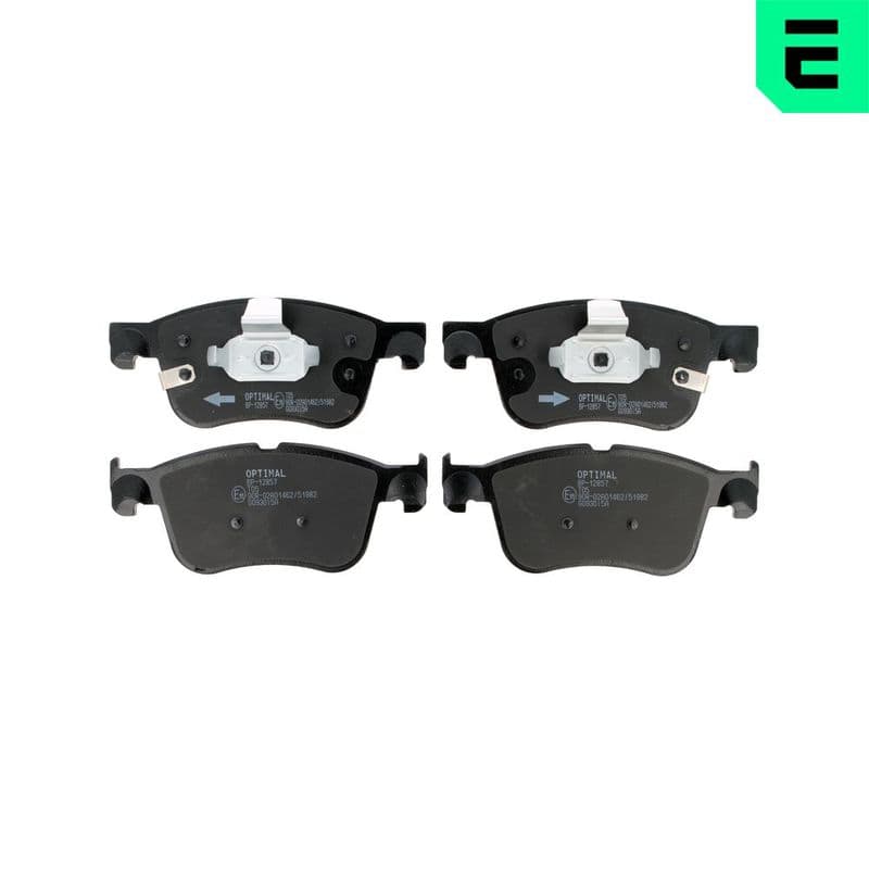 set placute frana,frana disc OPTIMAL BP-12857