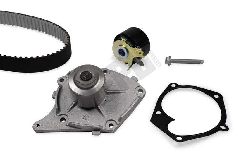 Set pompa apa + curea dintata HEPU PK09621D