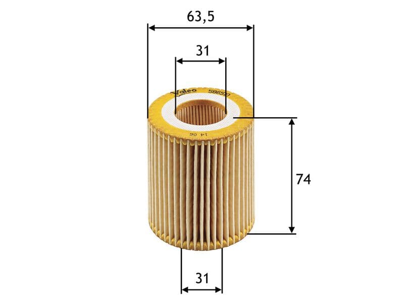 Filtru ulei VALEO 586510
