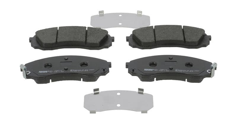set placute frana,frana disc FERODO PREMIER ECO FRICTION FDB4113