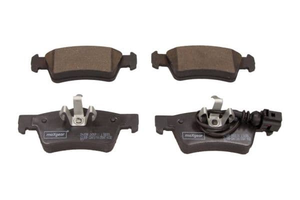 set placute frana,frana disc MAXGEAR 19-2898