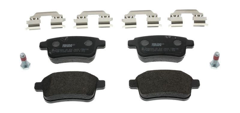 set placute frana,frana disc FERODO PREMIER ECO FRICTION FDB4186