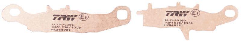 set placute frana,frana disc TRW MCB697SI