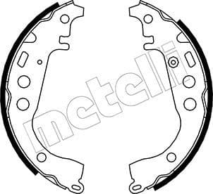 Set saboti frana METELLI 53-0431