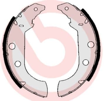 Set saboti frana BREMBO ESSENTIAL LINE S 61 517