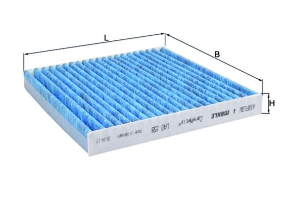 Filtru, aer habitaclu KNECHT CareMetix® LAO 158