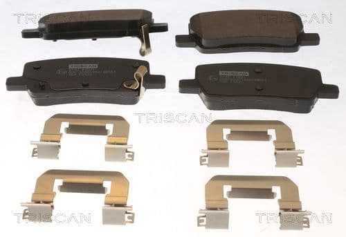 set placute frana,frana disc TRISCAN 8110 81001