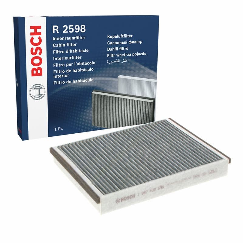 Filtru, aer habitaclu BOSCH 1 987 432 598