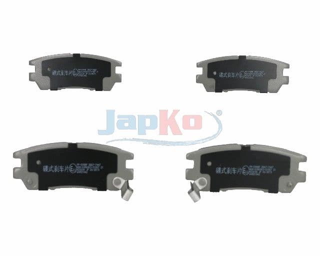 set placute frana,frana disc JAPKO 51599
