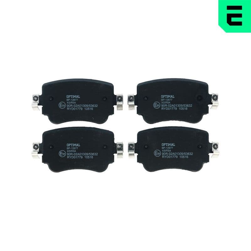 set placute frana,frana disc OPTIMAL BP-12677