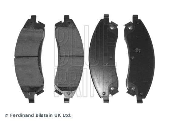 set placute frana,frana disc BLUE PRINT ADA104244