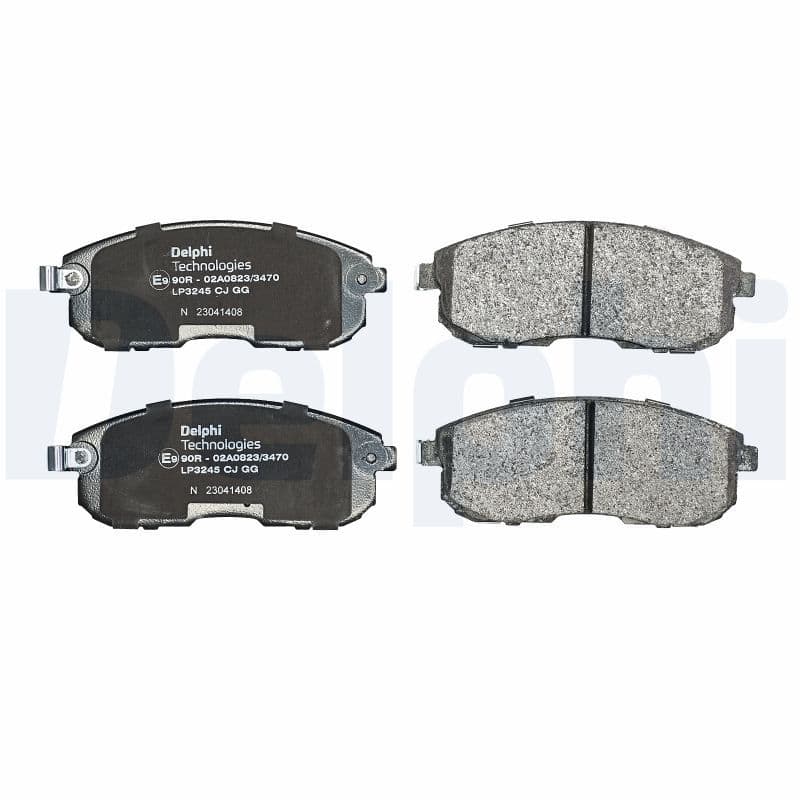 set placute frana,frana disc DELPHI LP3245
