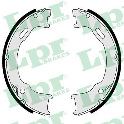 Set saboti frana, frana de mana LPR 09560