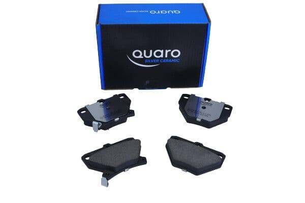 set placute frana,frana disc QUARO SILVER CERAMIC QP8037C