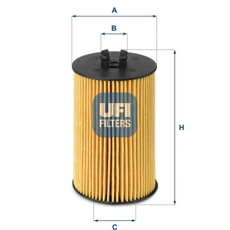 Filtru ulei UFI 25.012.00