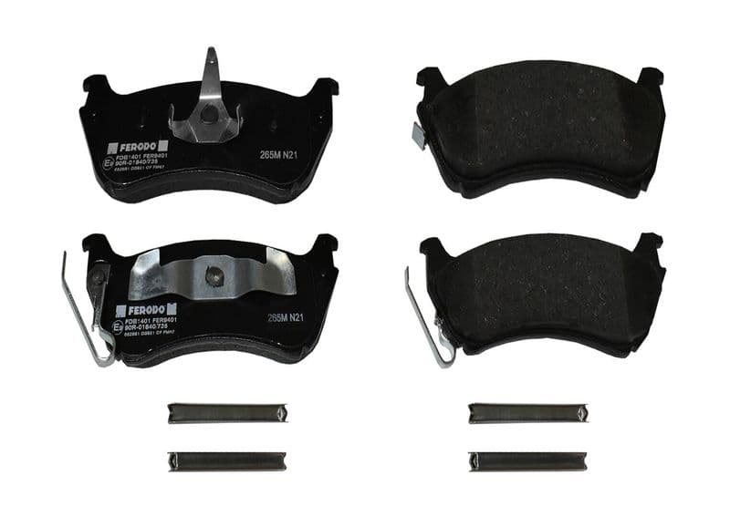 set placute frana,frana disc FERODO PREMIER FDB1401