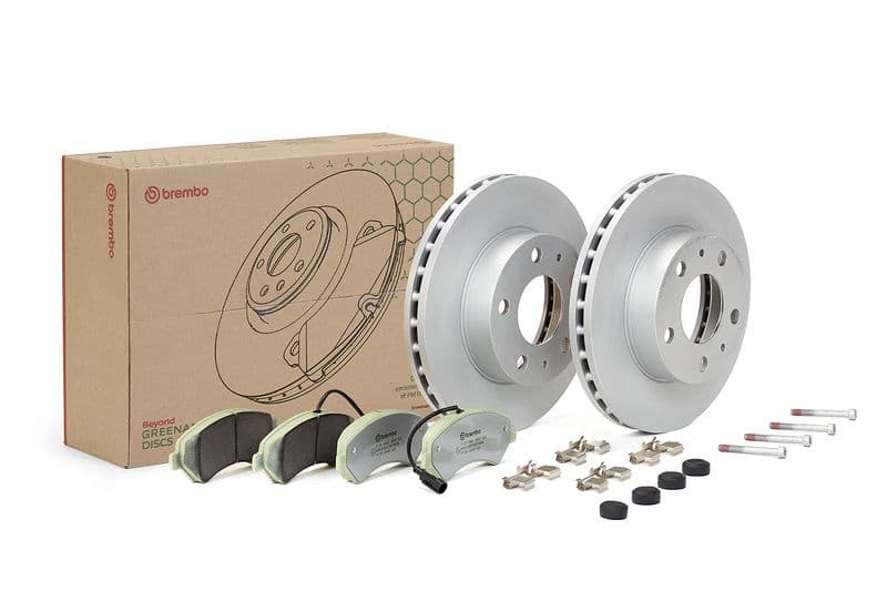 Set frana, frana disc BREMBO BEYOND LINE - Greenance KT 10 047