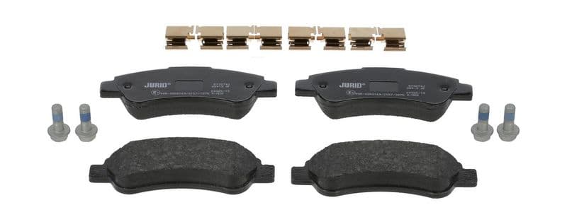 set placute frana,frana disc JURID 573274J