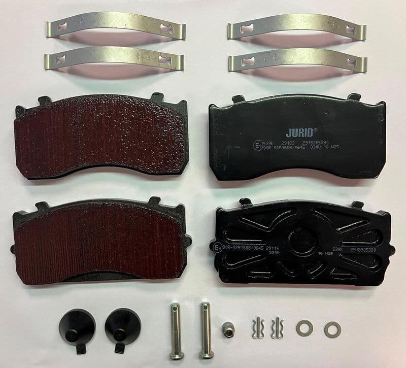 set placute frana,frana disc JURID 2918305390