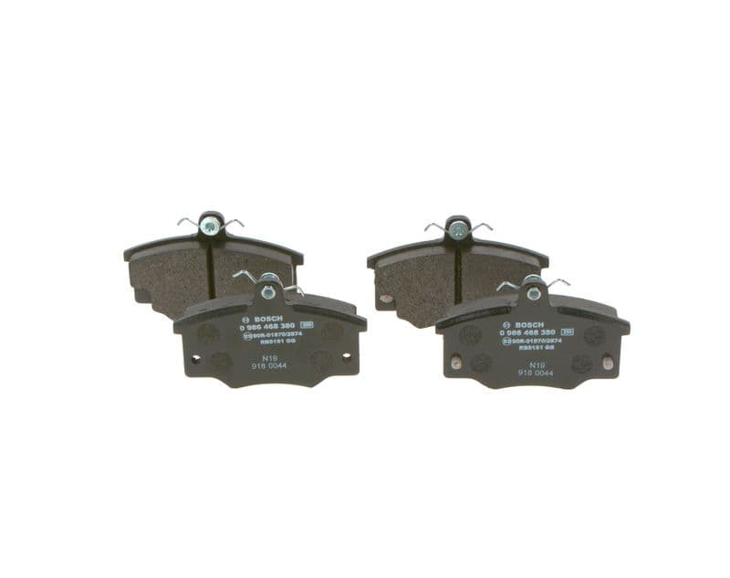 set placute frana,frana disc BOSCH 0 986 468 380