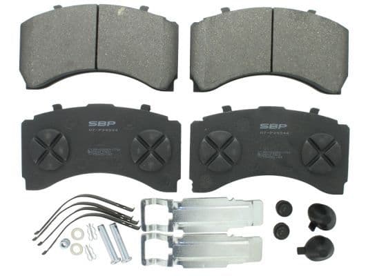 set placute frana,frana disc SBP 07-P29244