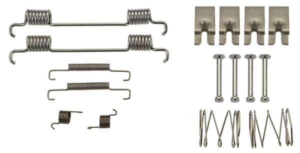 set accesorii, saboti frana parcare TRW SFK440