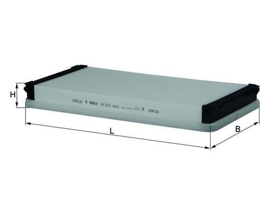 Filtru, aer habitaclu KNECHT LA 32/3