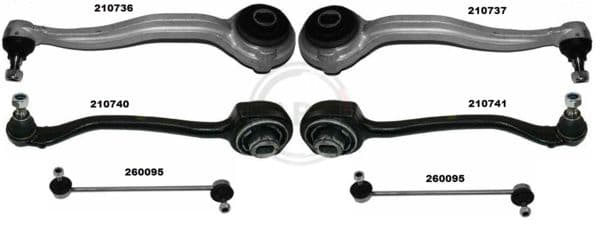 Set reparatie, bara stabilizatoare ABS 219904