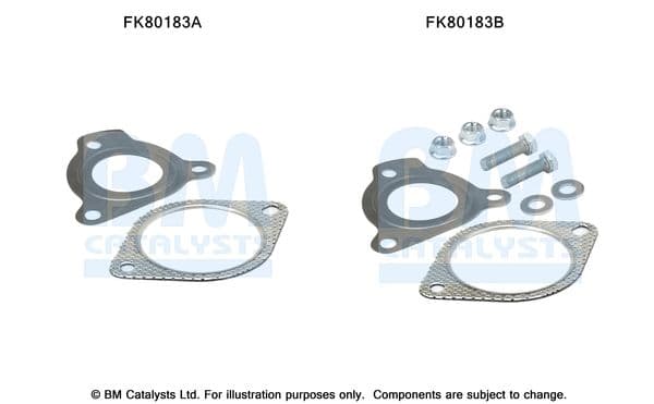 Set montare, catalizator BM CATALYSTS FK80183