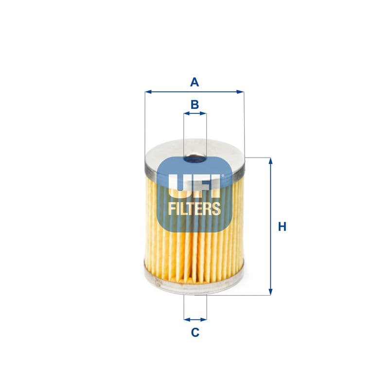 filtru combustibil UFI 26.660.00