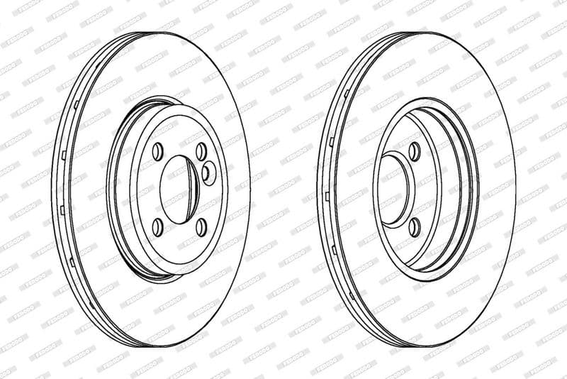 Disc frana FERODO PREMIER High Carbon DDF1711C