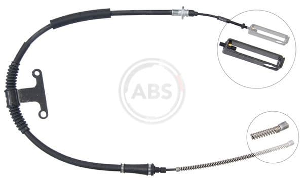 Cablu, frana de parcare ABS K17445